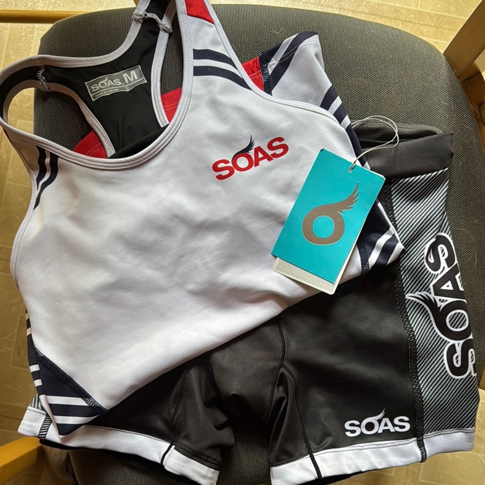 SOAS Women's Triathlon Set - White and Black